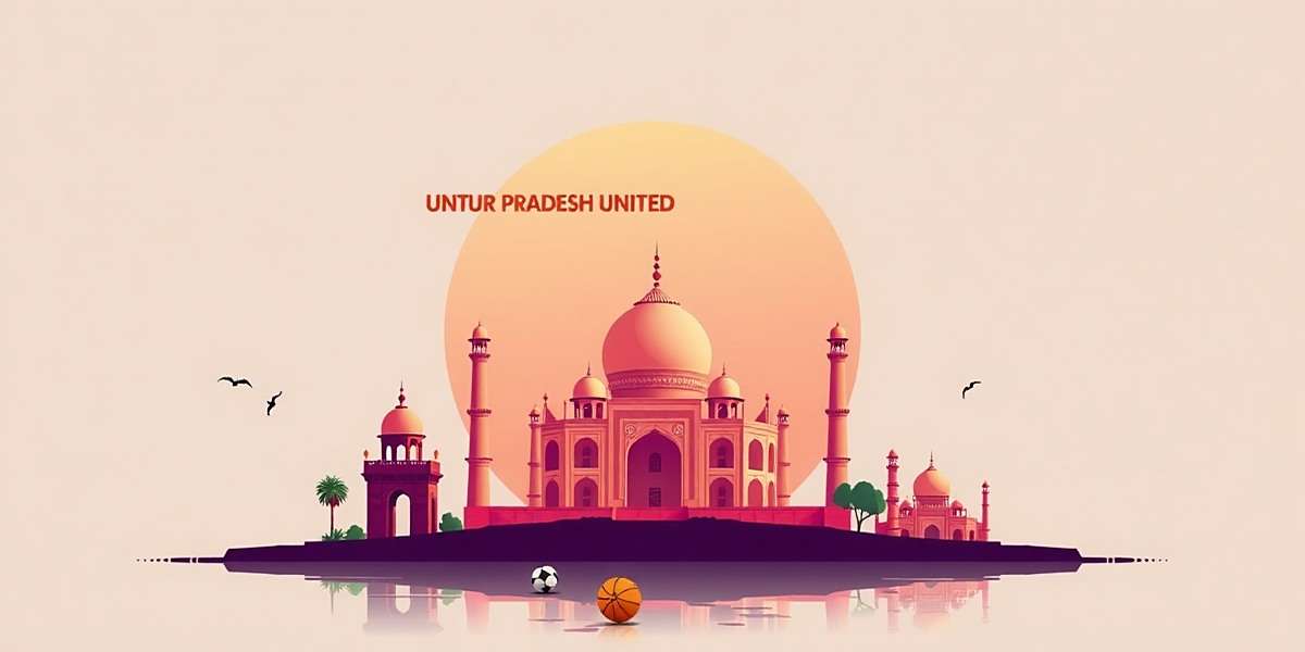 Uttar Pradesh United Official Cover Uttar Pradesh United game cover featuring iconic UP landmarks and traditional elements